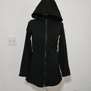 Eddie Bauer rain style hoodie with fleece lining size xs